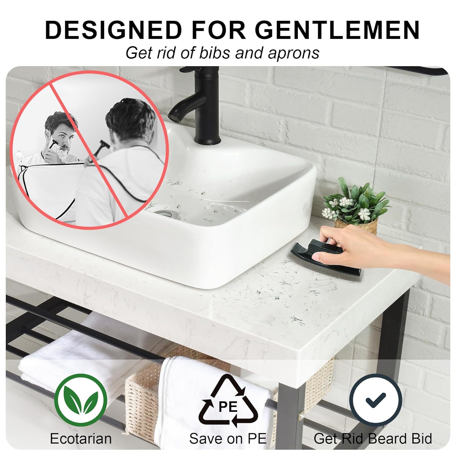 Bathroom Sink Cleaning Brush F - Men Grooming Hygiene ulasan dan harga