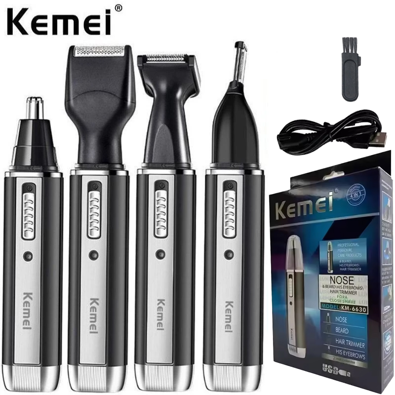 Kemei-6630 Nose Hair Trimmer F - Men'S Grooming Ear Hair ulasan dan harga