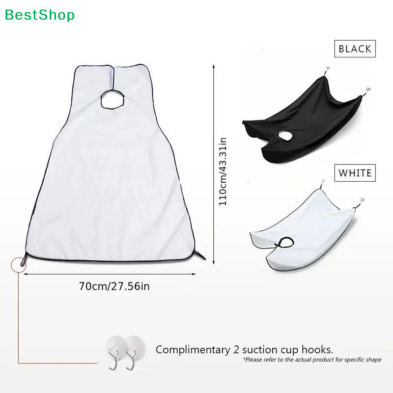 Mens Beard Shaving Bib Clean C - Men Grooming Hygiene ulasan dan harga