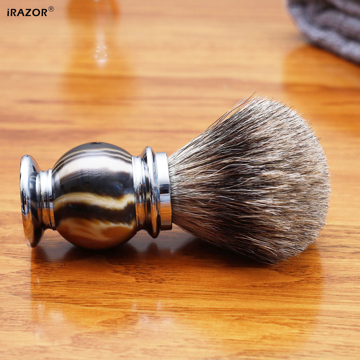 iRAZOR Silvertip Shaving Brush - Men Grooming Hygiene ulasan dan harga