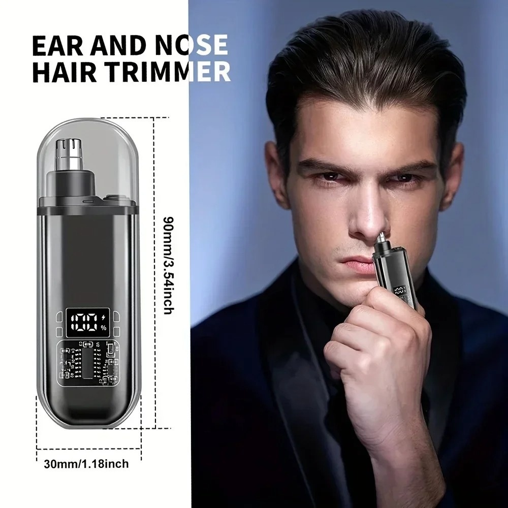 Electric Nose Ear Hair Trimmer - Men'S Grooming Ear Hair ulasan dan harga