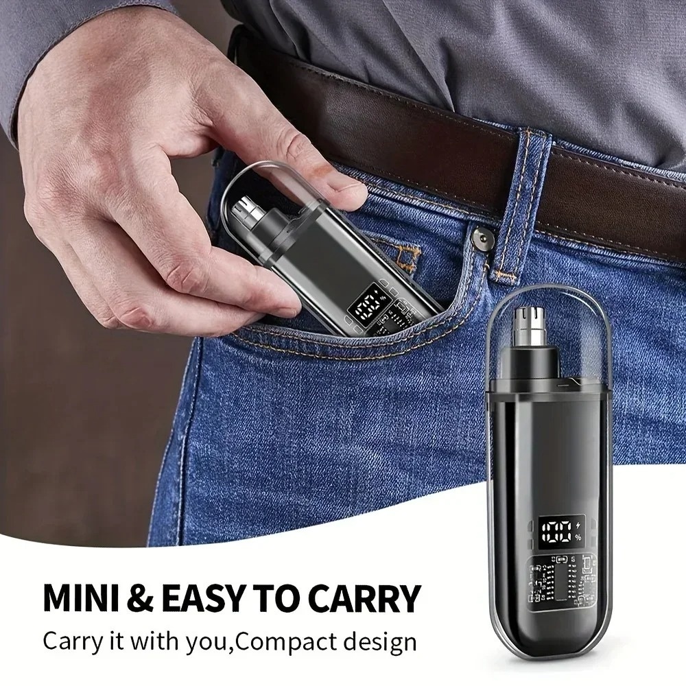 Electric Nose Ear Hair Trimmer - Men'S Grooming Ear Hair ulasan dan harga