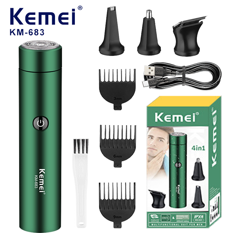 4 in1 Rechargeable Nose Ear Ha - Men'S Grooming Ear Hair ulasan dan harga