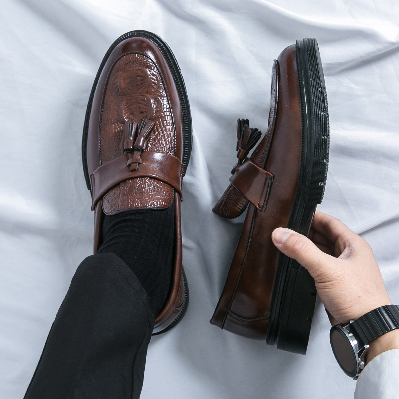 Men's Shoes Leather Men Fashio - Mens Grooming On Sale ulasan dan harga