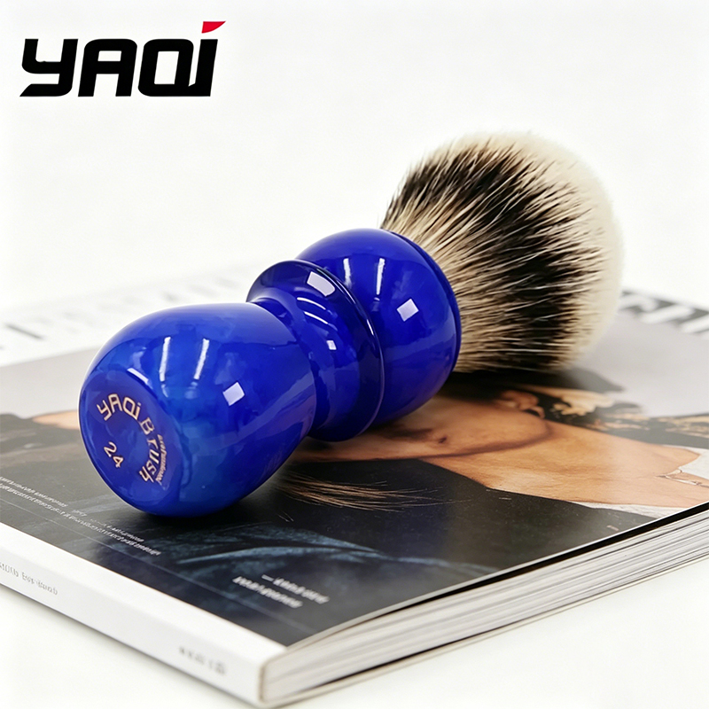 YAQI Premium Shaving Brush Blu - Men Grooming Hygiene ulasan dan harga
