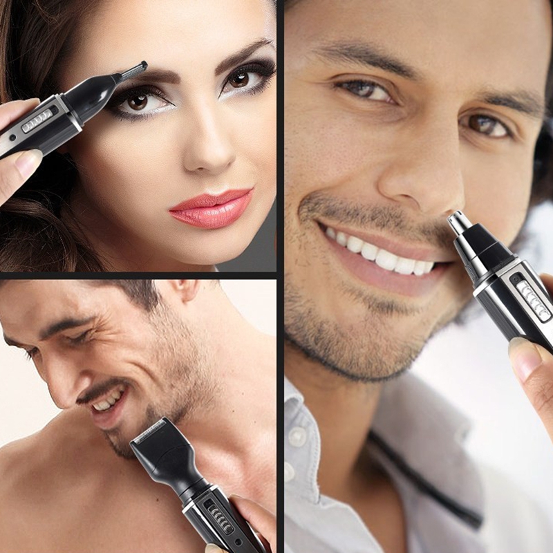 Kemei Rechargeable Electric Al - Men'S Grooming Ear Hair ulasan dan harga