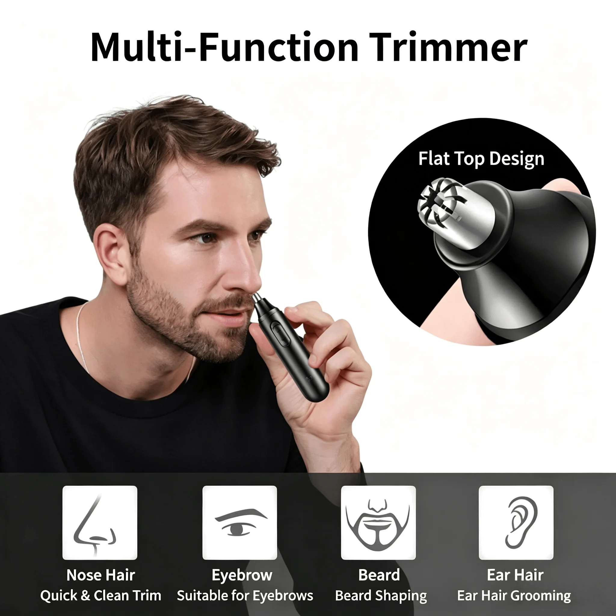 Multi-Functional Electric Nasa - Men'S Grooming Ear Hair ulasan dan harga