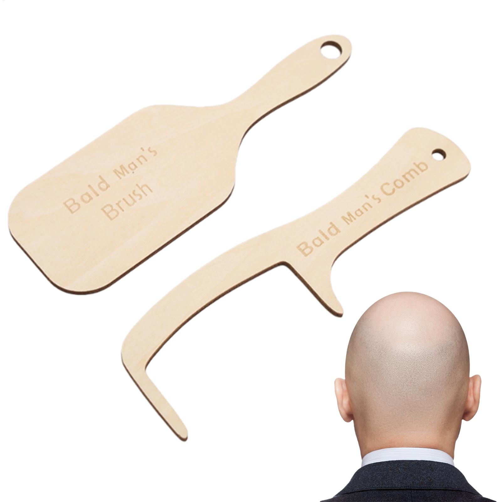 2pcs Funny Bald Man Grooming T - Men Grooming Hygiene ulasan dan harga