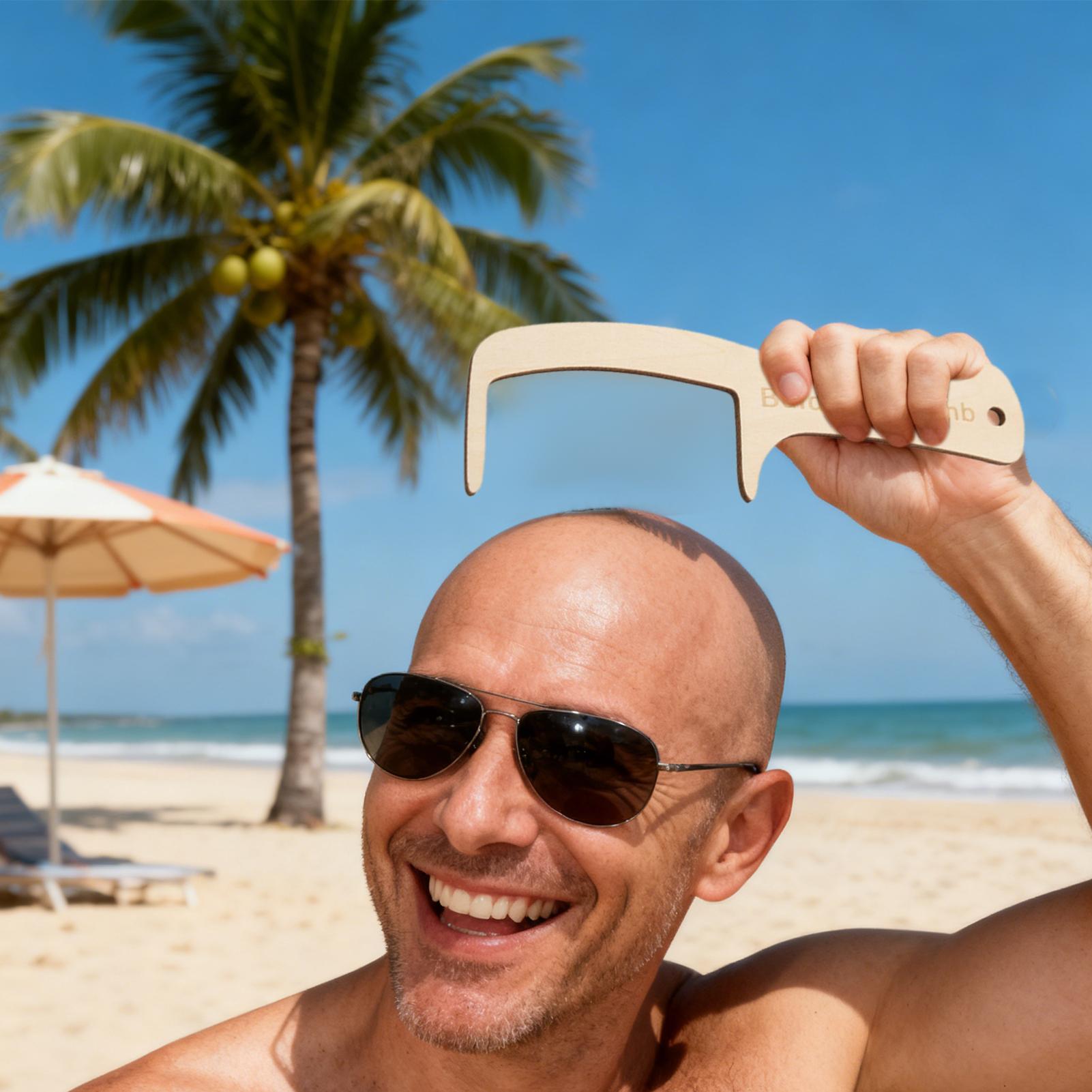 2pcs Funny Bald Man Grooming T - Men Grooming Hygiene ulasan dan harga